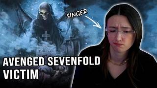 Download lagu You can FEEL the pain! | Avenged Sevenfold - Victim | Singer Reacts | mp3