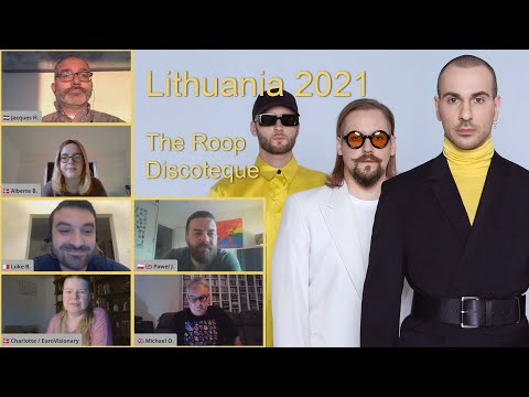 🇱🇹 The Roop - Discoteque | Lithuania 2021 | Eurovision Fan Panel reactions