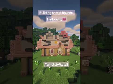 Hello Kitty House Speed Build