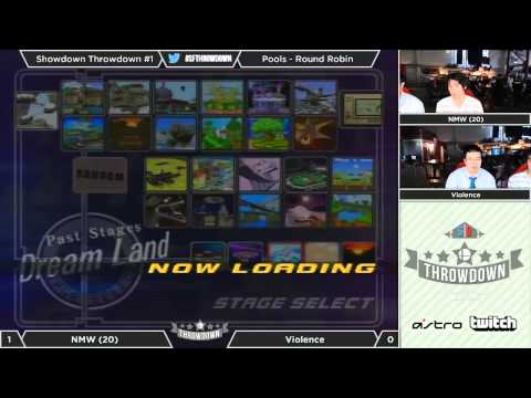 Melee Showdown Throwdown #1 - Pools: Round Robin - NMW (C. Falcon) vs Violence (Samus)