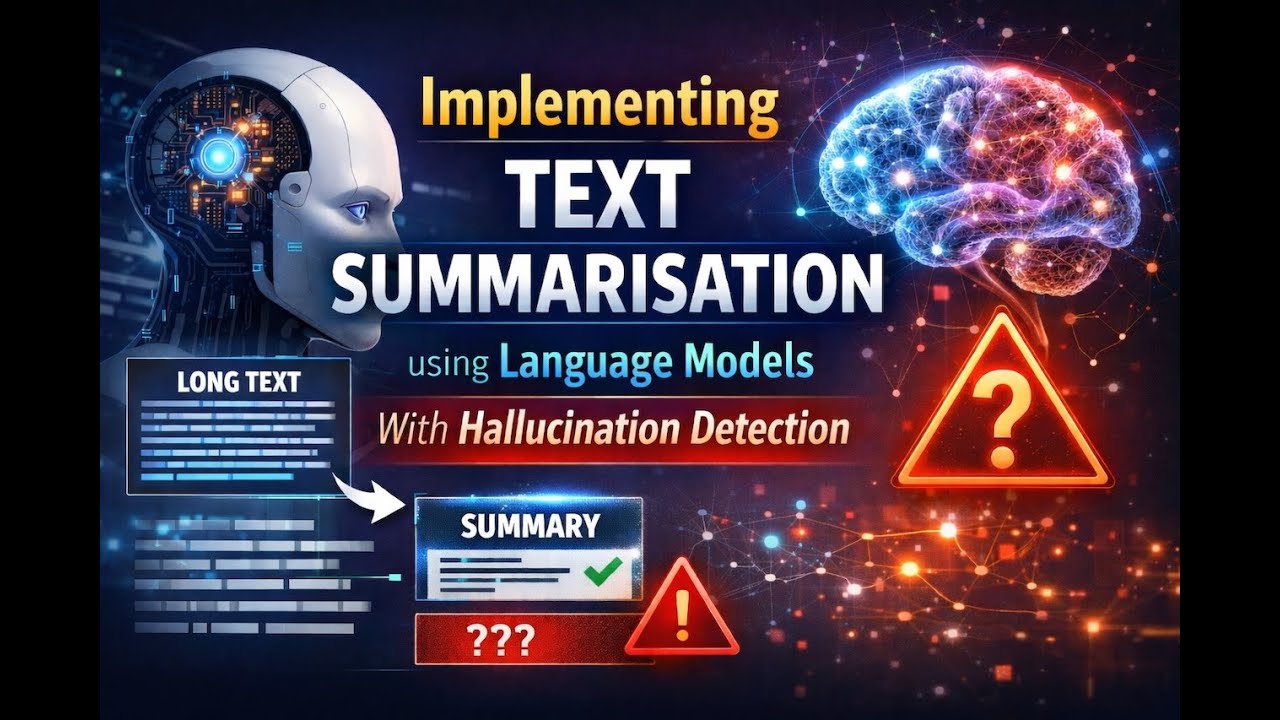 Implementing Text Summarisation using Language Models With Hallucination Detection