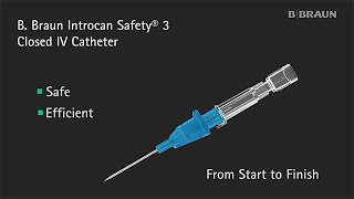 Product video: B. Braun Introcan Safety 3 Closed IV Catheter