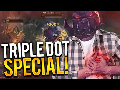 DYR TOP VS INT SION? | GAVE HIM THE TRIPLE DOT SPECIAL! -Trick2g