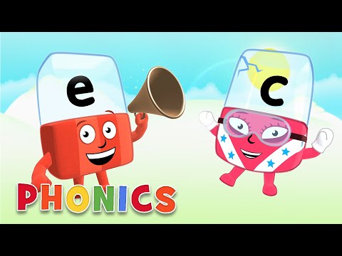 フォニックス - 読むために学ぶ｜早朝のスペリングチャレンジ｜アルファベットブロック (Phonics - Learn to Read | Early Morning Spelling Challenge | Alphablocks)