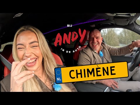 Chimène Stal - With Andy in the car!