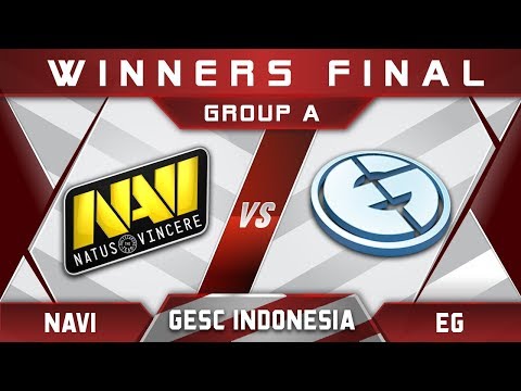 EG vs NaVi Winners Final GESC Indonesia 2018 Minor Highlights Dota 2
