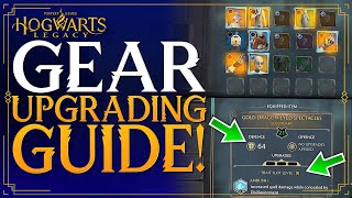 Hogwarts Legacy Complete Gear Upgrading Guide - How To Upgrade Gear Power & Traits - Enchanted Loom