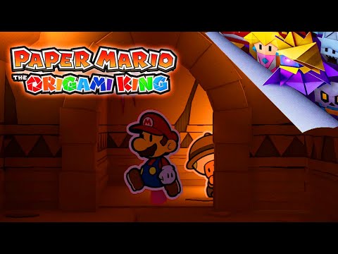 Paper Mario The Origami King Part 15 Temple of Shrooms Gameplay Walkthrough