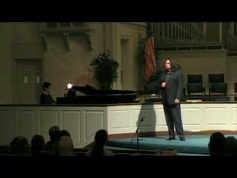Promotional video thumbnail 2 for Gregory Church, tenor