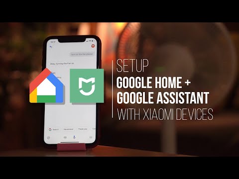 Setup Google Home with Xiaomi Home Devices