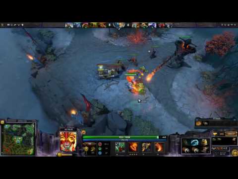 Dota 2 - Meracle plays Huskar with Solar Crest and Bink Dagger - Full Game