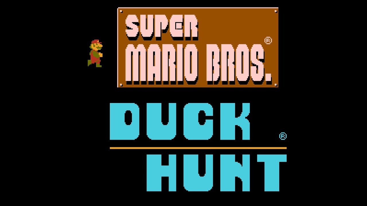 Super Mario Bros. / Duck Hunt (NES, USA) Playthrough