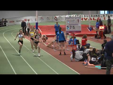 400m [Ž], V. skupina, Elena Tomić i Eva Mačković - Dvoransko PH za seniore i seniorke 2025