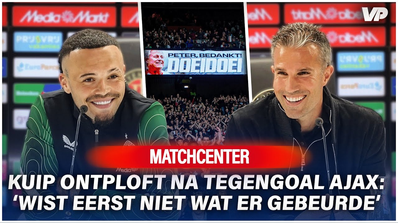 Thumbnail for article: Van Persie krijgt Ajax-blamage mee: 'Toen ontstond er ineens luid gejuich'