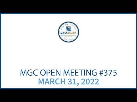 MGC Public Meeting – March 31, 2022