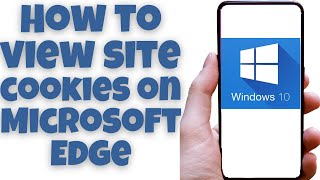 How to view site cookies on Microsoft Edge