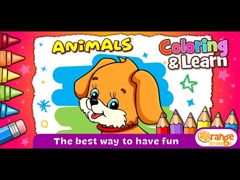 Coloring & Learn Animals Video