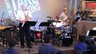 Dr. Phil Butts playing Cherokee - jazz standard with DRUM SOLO