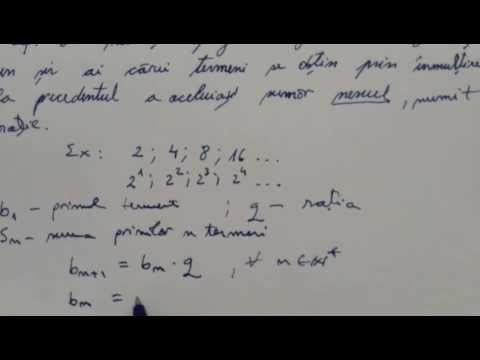 Geometric progression