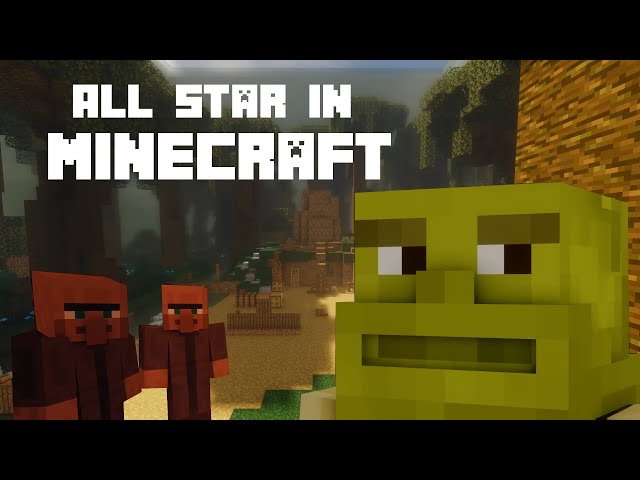 Somebody Remade Shrek S All Star Opening In Minecraft Games Predator - minecraft all star roblox id