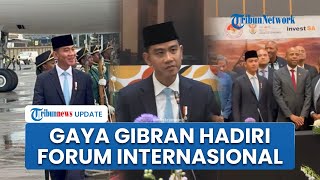 Gaya Gibran Hadiri Forum Internasional di Afrika Selatan, Akrab Sapa Delegasi hingga Fokus Mencatat