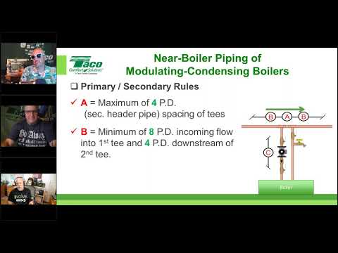 Taco After Dark Summer School Session 6:  Mod Con Boiler Piping and ECM Circulators