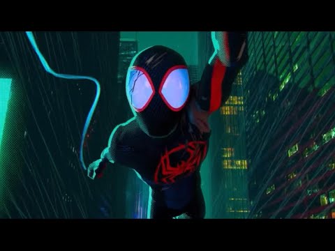 Spider-Man: Across The Spider Verse Miles Morales Enters Earth-42 scenes