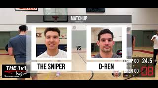 The 1v1 League - Playoffs Round 1: The Sniper vs D-Ren