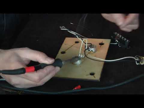How to Wire a Guitar Tone Control