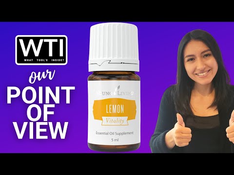 Young Living Vitality Lemon Oil Blend - WTI product video review