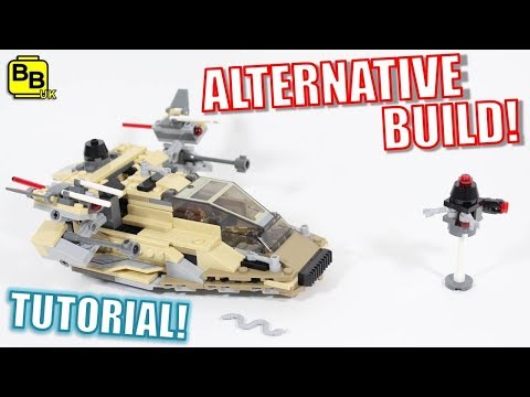 LEGO STAR WARS 75204 ALTERNATIVE BUILD RESISTANCE HEAVY SPEEDER Video