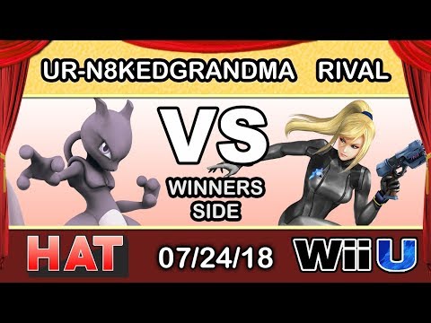 HAT 31 - Ur-n8kedgrandma (Mewtwo) Vs. Rival (Zero Suit Samus) Winners Side - Smash 4