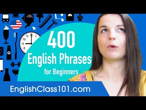 400 Everyday Life English Phrases for Beginners