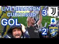 Lacrime finali | Juventus  Frosinone 3-2 | Gol live reaction curva sud Allianz stadium | Highlights