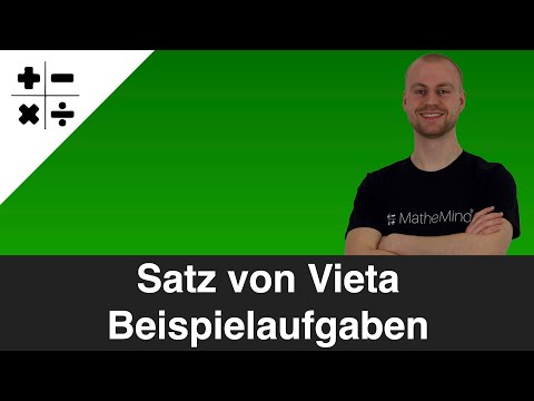 Satz von Vieta Beispielaufgaben | MatheMind