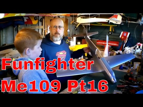 Cambrian Funfighter 42" Me109 Build Pt16