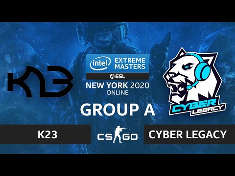CS:GO - K23 vs. Cyber Legacy [Overpass] Map 3 - IEM New York 2020 - Group A - CIS
