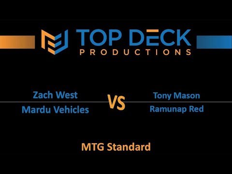 Standard Showdown w/ Comm 10/25/17: Zach West (Mardu Vehicles) vs. Tony Mason (Ramunap Red)