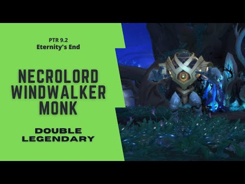 9.2 PTR - New M+ Affix: Encrypted! First try as Necrolord Windwalker Monk!