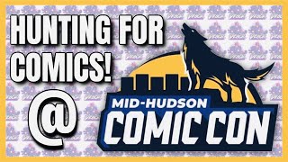 Hunting for Comics at Mid Hudson Comic Con!