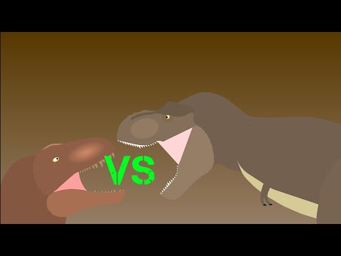 acrocanthosaurus vs t rex