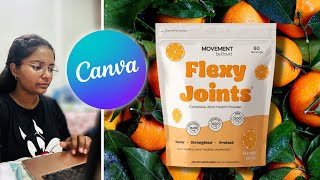 I tried using Canva to make a Product Commercial ad video 🤯