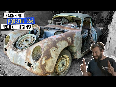 Barn-Find Porsche 356 Project Begins! | 1957 Porsche 356 Restoration | Episode 1