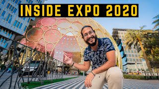 What's INSIDE DUBAI EXPO 2020? (You need to visit before it ends!!)