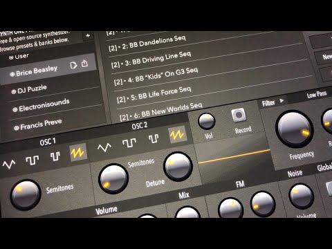 AudioKit Synth One - 100% FREE Synth - Now With Free Synth Tutorial iBook by Francis Preve