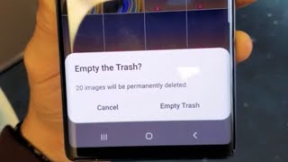 How to Empty Trash Bin on Samsung Galaxy Note 8/9/10/10+