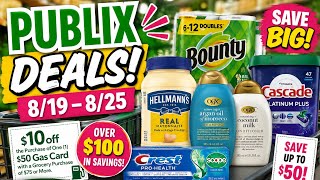 PUBLIX DEALS 8/19–8/25 | HUGE SAVINGS + BOGO DEALS + $10 GAS CARD! 🛒💰