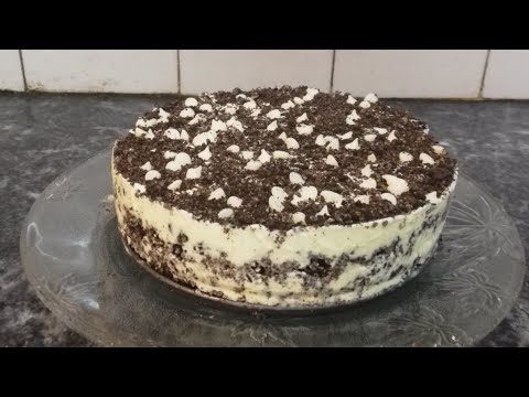 Chocolate ice cream cake by Kitchen with Aru