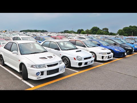 JAPANS BIGGEST CAR AUCTION IS FULL OF DREAM CARS!
