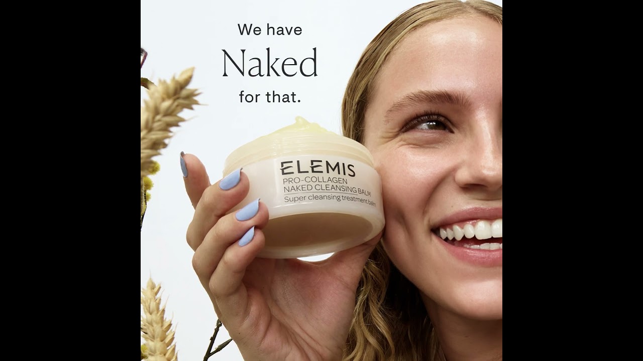 ELEMIS Pro-Collagen Naked Cleansing Balm - Бальзам для вмивання Про-Колаген без аромату, 100 г
